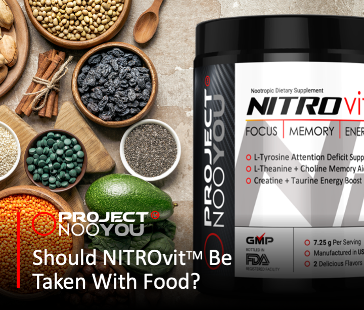 Should NITROvit Be Taken With Or Without Food?