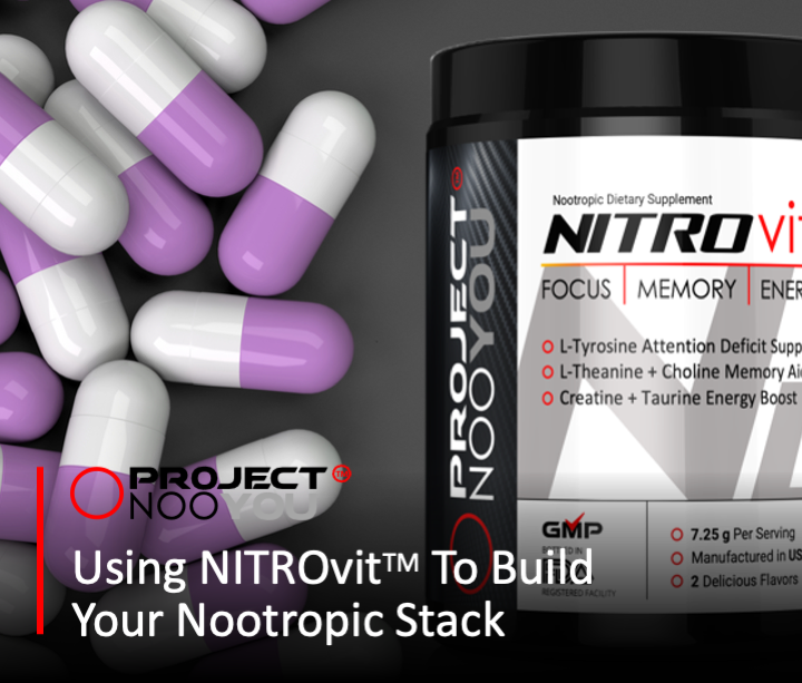 Using nitrovit to build your nootropic stack