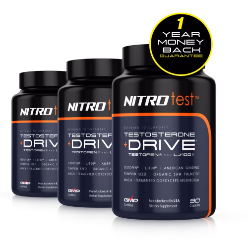 NITROdrive™ - Natural Testosterone Support for Performance + Muscle - Image 6