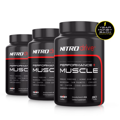 NITROdrive™ - Natural Testosterone Support for Performance + Muscle - Image 6