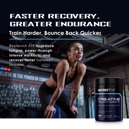 NITROtine™ - Creatine Monohydrate for Mental & Physical ATP Energy Support - Image 4
