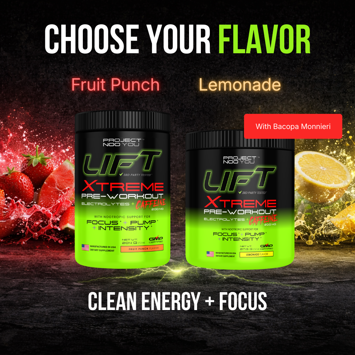 choose your xtreme preworkout flavor
