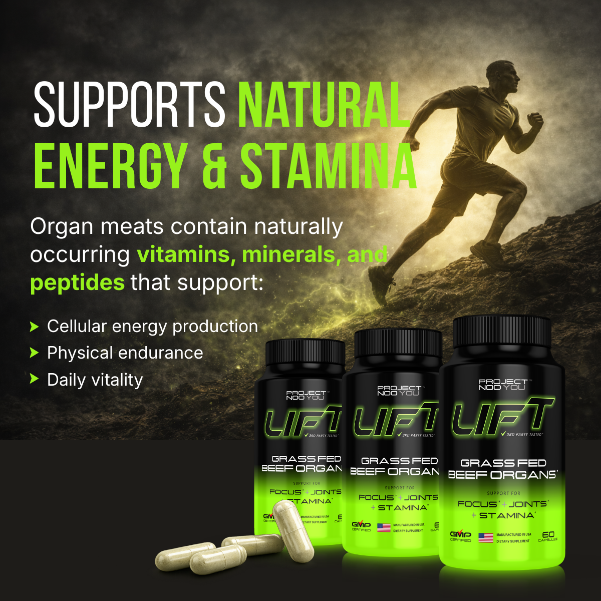 lift grass fed beef organ natural energy